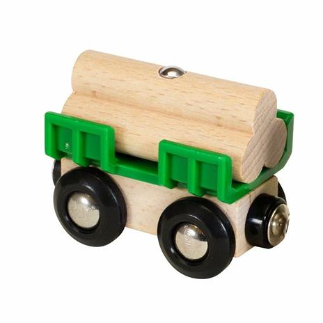 BRIO WORLD - Trattore con Rimorchio, Veicoli Giocattolo in Legno, 4 Pezzi, Età 3+ Anni - 9