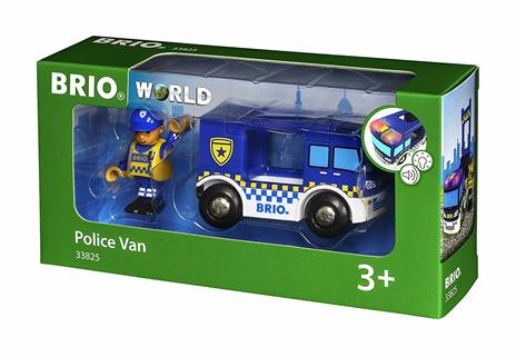 BRIO WORLD - Furgone della Polizia, Veicoli Giocattolo in Legno, 2 Pezzi, Età 3+ Anni - 7