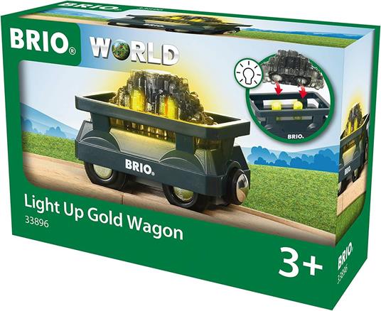 BRIO WORLD - Vagone Safari con Giraffa, Veicoli per Pista Trenino BRIO, 2 Pezzi, Età 3+ Anni - 5