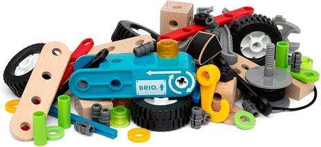 BRIO BUILDER - Set di costruzioni con motore a trazione, Kit per Veicoli da Montare, 67 Pezzi, Età 3+ Anni - 2