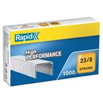 Punti metallici Rapid Strong conf. da 1000 punti Rapid passo 23/8 24869800