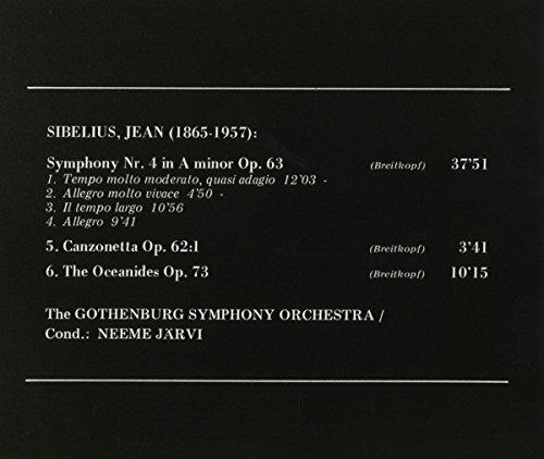 Sinfonia n.4 - Canzonetta - CD Audio di Jean Sibelius - 2