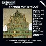 Organ Sinfonia n.3 - CD Audio di Charles-Marie Widor,Hans Fagius