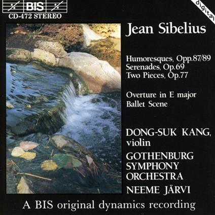 Six Humoresques - CD Audio di Jean Sibelius,Neeme Järvi,Göteborg Symphony Orchestra