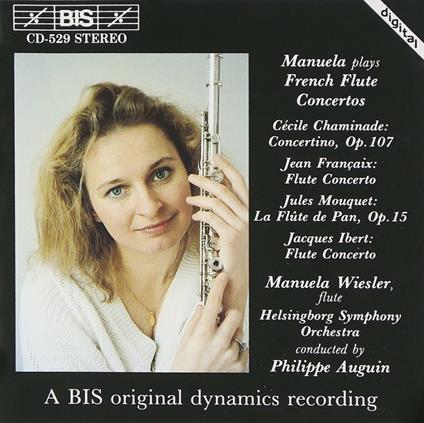 Plays French Flute Concertos - CD Audio di Manuela Wiesler