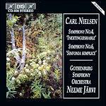 Sinfonia n.4. The Inextin - CD Audio di Carl August Nielsen,Neeme Järvi,Göteborg Symphony Orchestra
