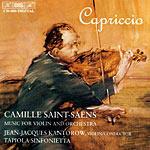 Capriccio - Music for Violi - CD Audio di Camille Saint-Saëns