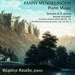 Piano Music - CD Audio di Fanny Mendelssohn-Hensel