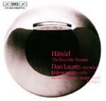 Recorder Sonatas - CD Audio di Georg Friedrich Händel,Hidemi Suzuki,Dan Laurin,Masaaki Suzuki