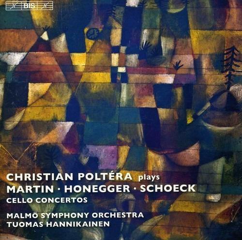 3 Concerti per violoncello - CD Audio di Arthur Honegger,Frank Martin,Othmar Schoeck,Christian Poltera