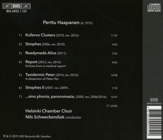 Reports. Musica corale - SuperAudio CD di Perttu Haapanen - 2