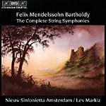 Complete String Symphonie - CD Audio di Felix Mendelssohn-Bartholdy