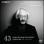 Cantate vol.43 - SuperAudio CD ibrido di Johann Sebastian Bach,Masaaki Suzuki,Bach Collegium Japan