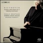 Concerto per Pianoforte No. 5 - SuperAudio CD di Ludwig van Beethoven,Andrew Parrott,Ronald Brautigam,Orchestra Sinfonica di Norrköping