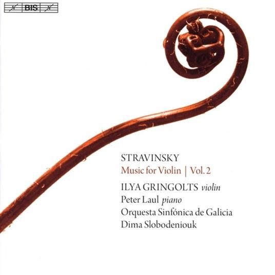 Musica per violino vol.2 - SuperAudio CD di Igor Stravinsky