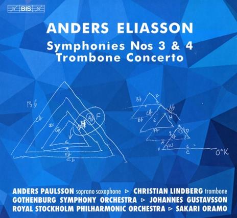 Symphonies n.3, n.4 - SuperAudio CD di Royal Stockholm Philharmonic Orchestra,Anders Eliasson