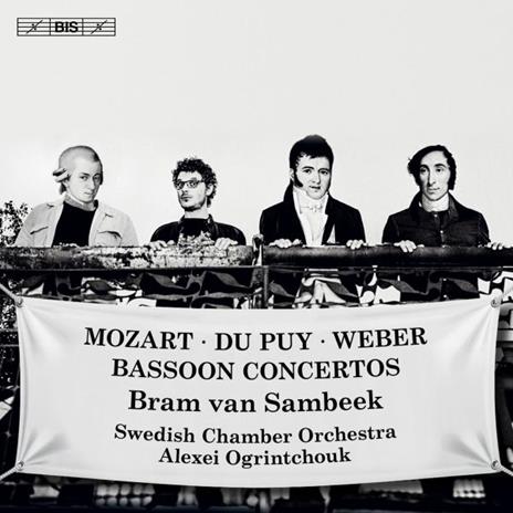 Concerti per fagotto - SuperAudio CD di Wolfgang Amadeus Mozart,Carl Maria Von Weber,Edouard Du Puy,Swedish Chamber Orchestra