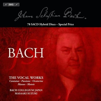 The Vocal Works. Cantatas - Passions - Oratorios - Masses - Motets - SuperAudio CD di Johann Sebastian Bach,Bach Collegium Japan