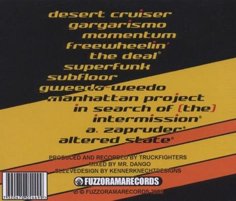 Gravity X - CD Audio di Truckfighters - 2