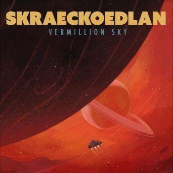 The Vermillion Sky (Blue W- Red Splatter Edition) - Vinile LP di Skraeckoedlan