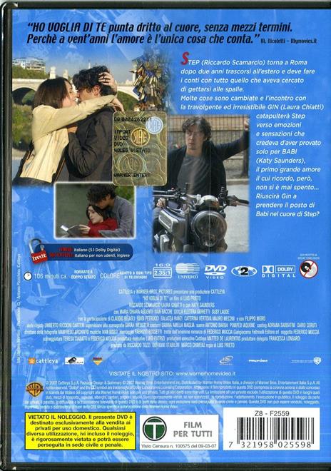 Ho voglia di te (1 DVD) di Luis Prieto - DVD - 2