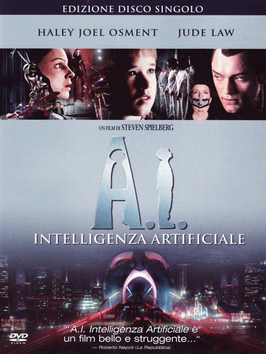 A.I. Intelligenza artificiale di Steven Spielberg - DVD