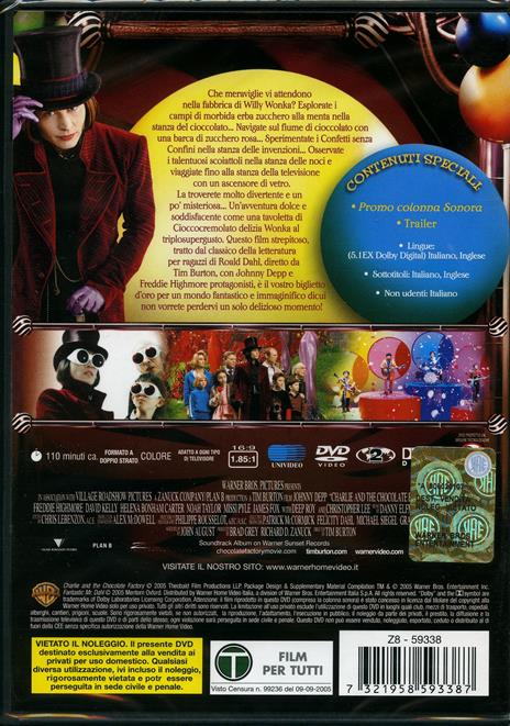 La fabbrica di cioccolato. La recensione del film di Tim Burton del 2005