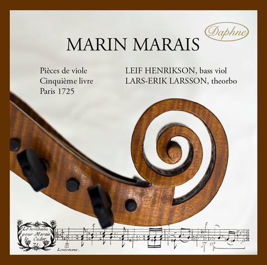 Pieces De Viole - CD Audio di Marin Marais