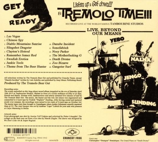 Live, Beyond Our Means - CD Audio di Tremolo Beer Gut - 2