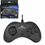 Retro-Bit Sega Saturn Usb Pad NERO Not Machine Specific Mac OS X, Windows 7