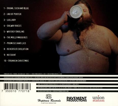 Drunck, Sick and Blue (Digipack) - CD Audio di Finnegan's Hell - 2