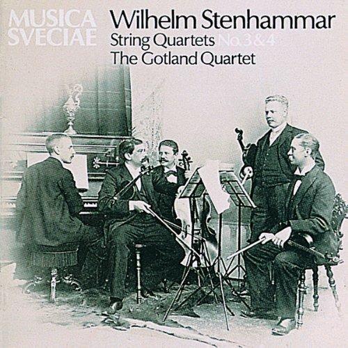 String Quartets Nos. 3 & 4 - CD Audio di Karl Wilhelm Eugen Stenhammar