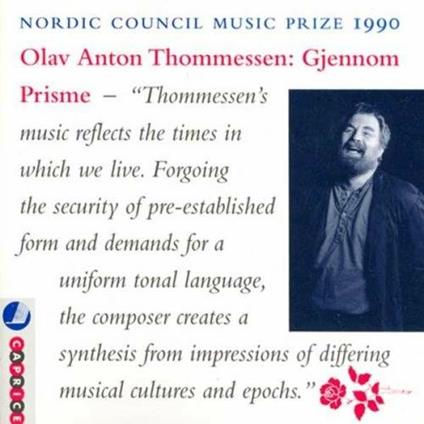 Nordic Council Music Prize 1990-Thommessen. Gratia - CD Audio di Olav Anton Thommessen