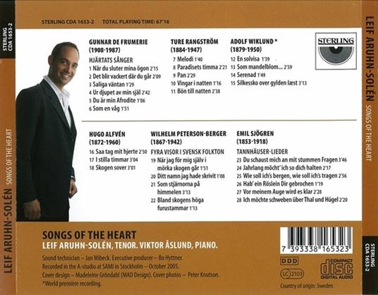 Songs from the Heart - CD Audio - 2