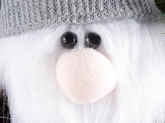 Babbo Natale con Barba Lunga e Cappello in Lana Set da 2 Peluche Natalizi  Decorativi Idea Regalo - Gruppo Maruccia - Idee regalo | IBS