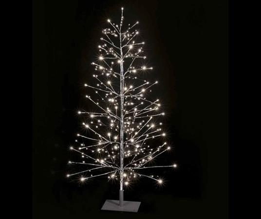 Albero Natalizio Luminoso Argentato con 320 Luci Led Bianco Caldo Albero di  Natale Artificiale per Interni ed Esterni Altezza 1,5 Metri 103 Rami  Luminosi per Interno ed Esterno - - Idee regalo | IBS