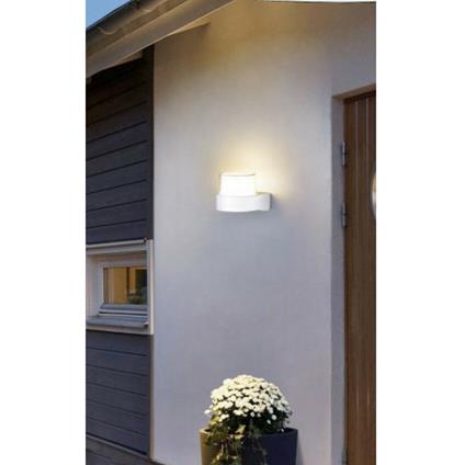 APPLIQUE MODERNA A LED ESTERNO DA PARETE 7 W BIANCO LUCE 6500K 3000K 4000K  ES57 - Trade Shop TRAESIO - Idee regalo