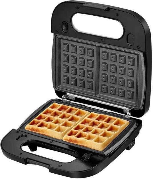 Bistecchiera Elettrica Multi Grill Per Panini Waffle 500 Watt Doppia Piastra  - ND - Casa e Cucina | IBS