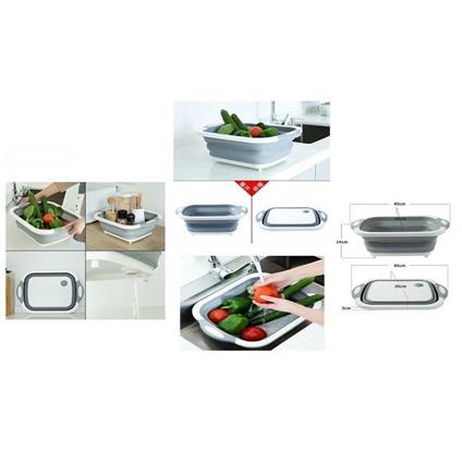 Cesto Pieghevole Cucina Colino Scolapasta Pieghevole In Silicone Verdura