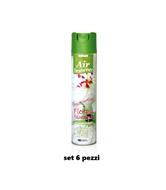 Set 6 Pz Deodorante Per Ambiente Spray Profumo Casa Fresco 300 Ml Oceano -  Trade Shop TRAESIO - Idee regalo