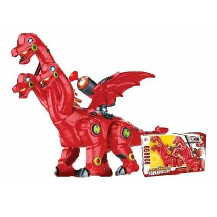 MECHANICAL DRAGON DRAGONE ROBOT CON LUCI E SUONI GIOCATTOLO GIOCO BAMBINI