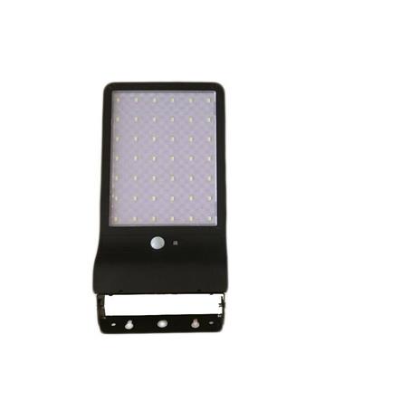 FARO 42 LED CON PANNELLO SOLARE E SENSORE DI MOVIMENTO FARETTO CREPUSCOLARE 20W - 2