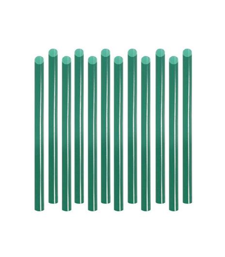 Bastoncini Colla 12 Pz Per Pistola A Caldo Incollatrice Verde 12pz Stick 18x1 Cm