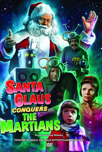 Santa Claus conquers the Martians (DVD) di Nicholas Webster - DVD