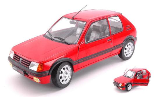 Peugeot 205 Gti 1.9 Phase 1 Red 1:18 Model Sl1801702 - 2