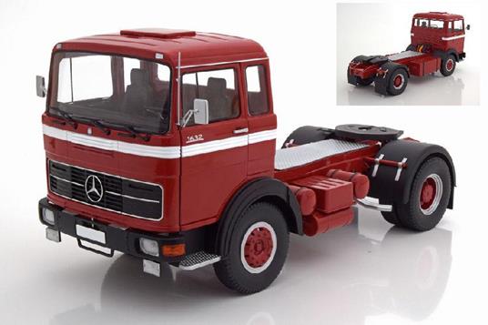 Mercedes Lps 1632 1969 Red / Black / White Camion Truck 1:18 Model Rk180021 - 2