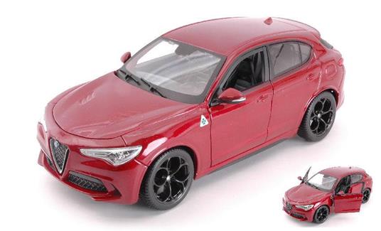 Alfa Romeo Stelvio Red 1:24 Model BU21086R