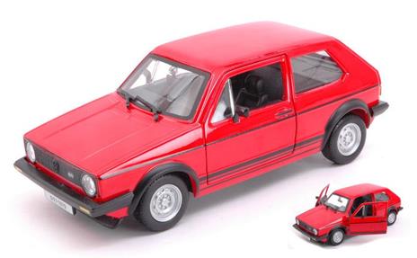 Volkswagen Vw Golf Mk1 Gti Red 1:24 Model Bu21089R - 2