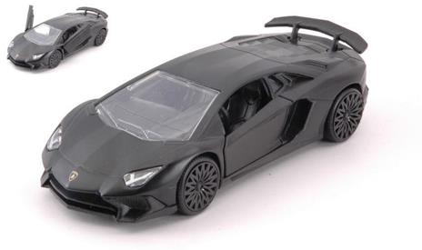 Lamborghini Aventador Sv Matt Black 125Cm Model Jada30109Bk - 2