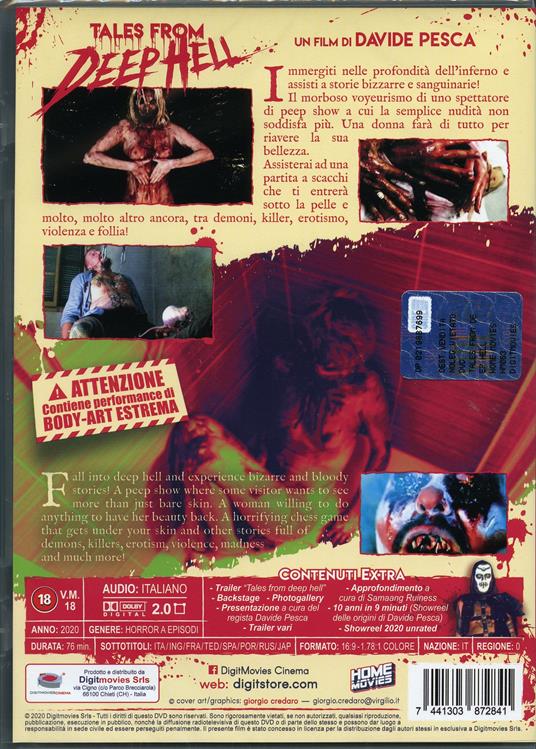 Tales from Deep Hell (DVD) di Davide Pesca - DVD - 2